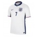 England Bukayo Saka #7 Replica Home Shirt Euro 2024 Short Sleeve